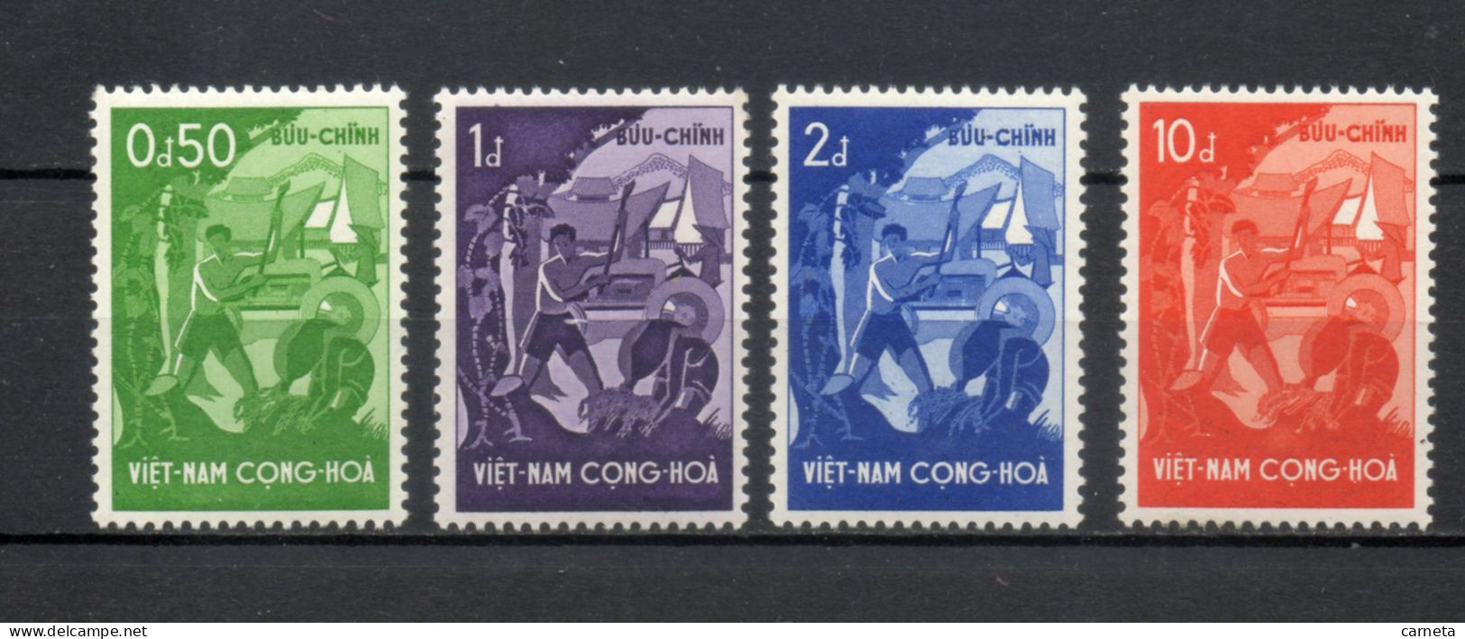 VIETNAM DU SUD   N° 85 à 88   NEUFS SANS CHARNIERE COTE 4.00€   BIEN ETRE - Vietnam