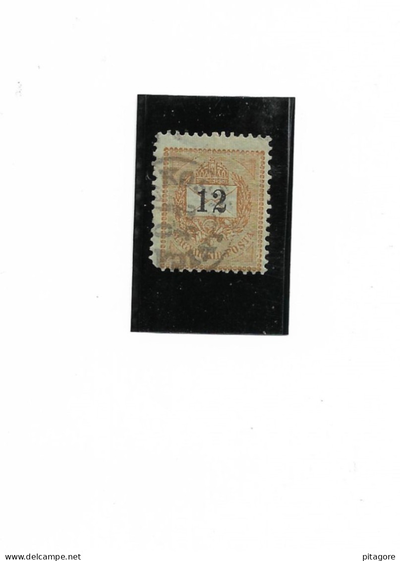 Timbre De Hongrie,  N: 29(A)   Dentelé 12   ,année 1888 - Usati