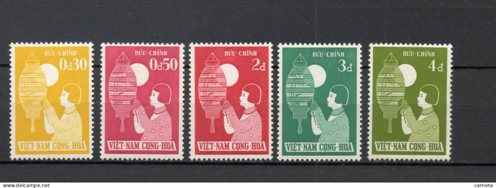 VIETNAM DU SUD   N° 89 à 93   NEUFS SANS CHARNIERE COTE 3.00€     ENFANCE - Vietnam