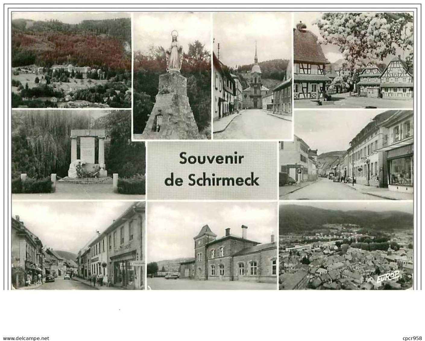 67.SCHIRMECK.SOUVENIR DE SCHIRMECK.CPSM - Schirmeck