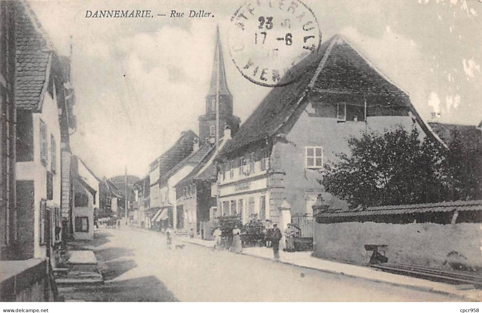 68 - DANNEMARIE - SAN24620 - Rue Deller - Dannemarie