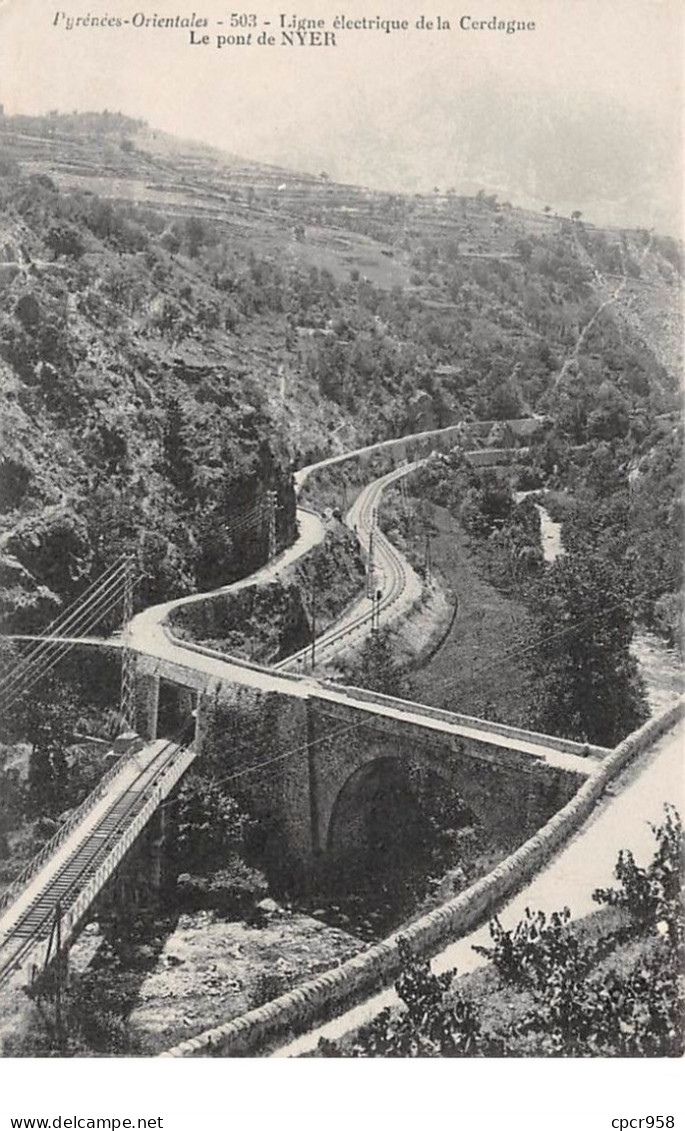 66 - N°111463 - à Identifier - Ligne électrique De La Cerdagne - Le Pont De Nyer - Rivesaltes
