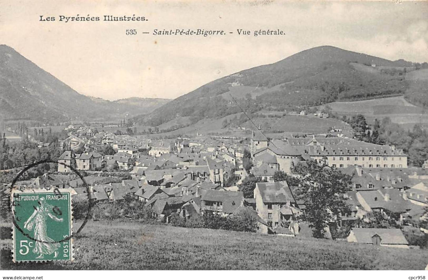 65 - SAINT PRE DE BIGORRE - SAN33414 - Vue Générale - Saint Pe De Bigorre