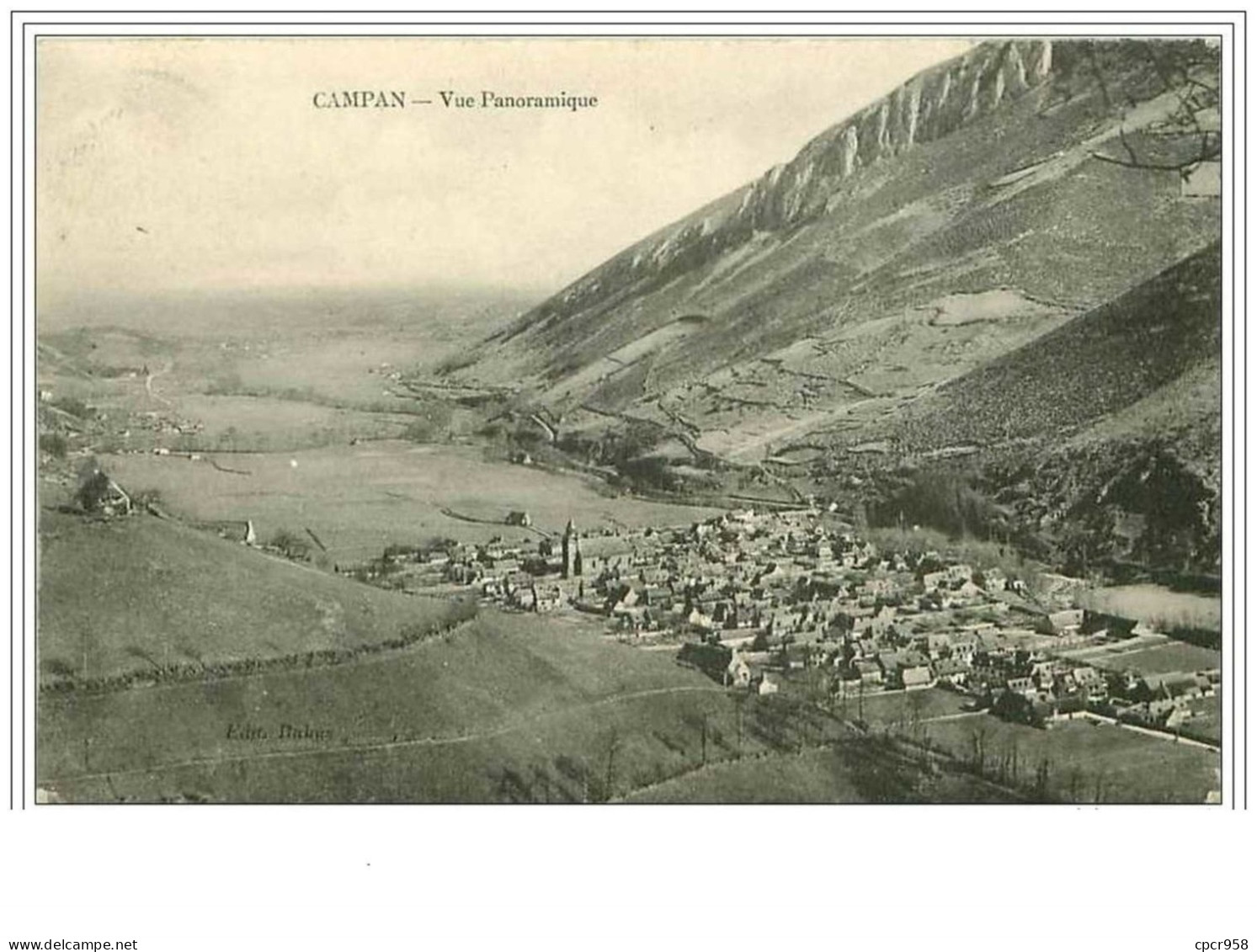 65.CAMPAN.VUE PANORAMIQUE - Campan