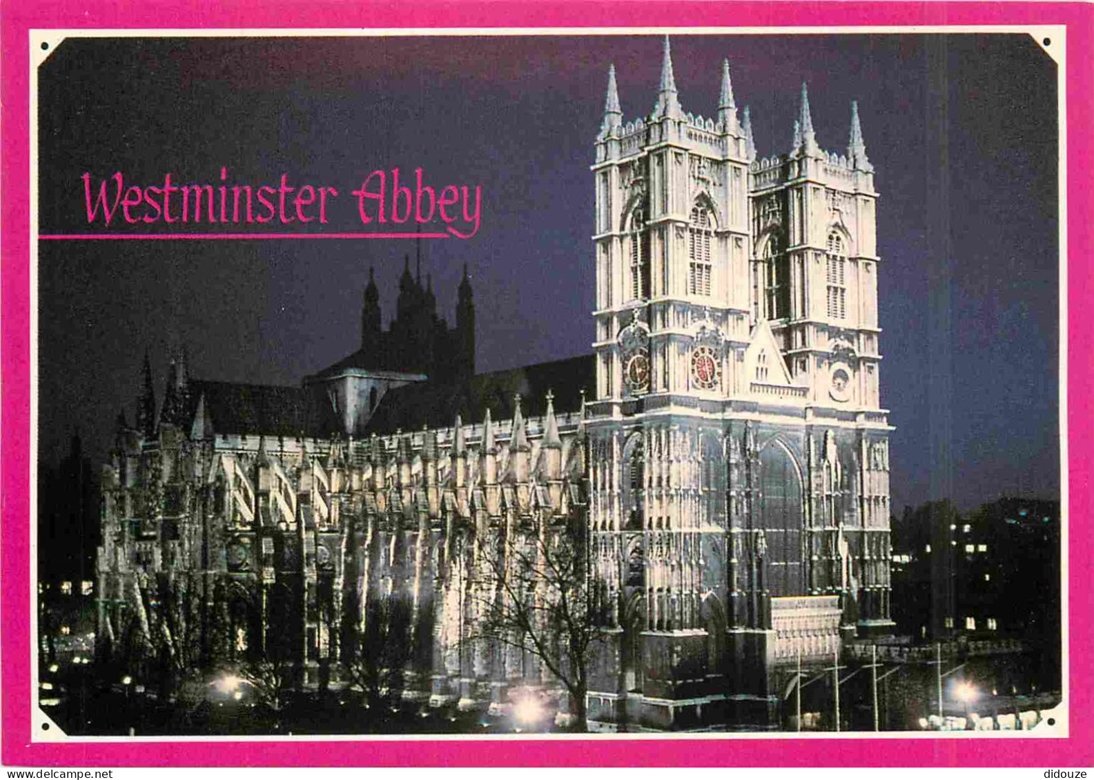 Angleterre - London - Westminster Abbey - By Night - London - England - Royaume Uni - UK - United Kingdom - CPM - Carte  - Westminster Abbey