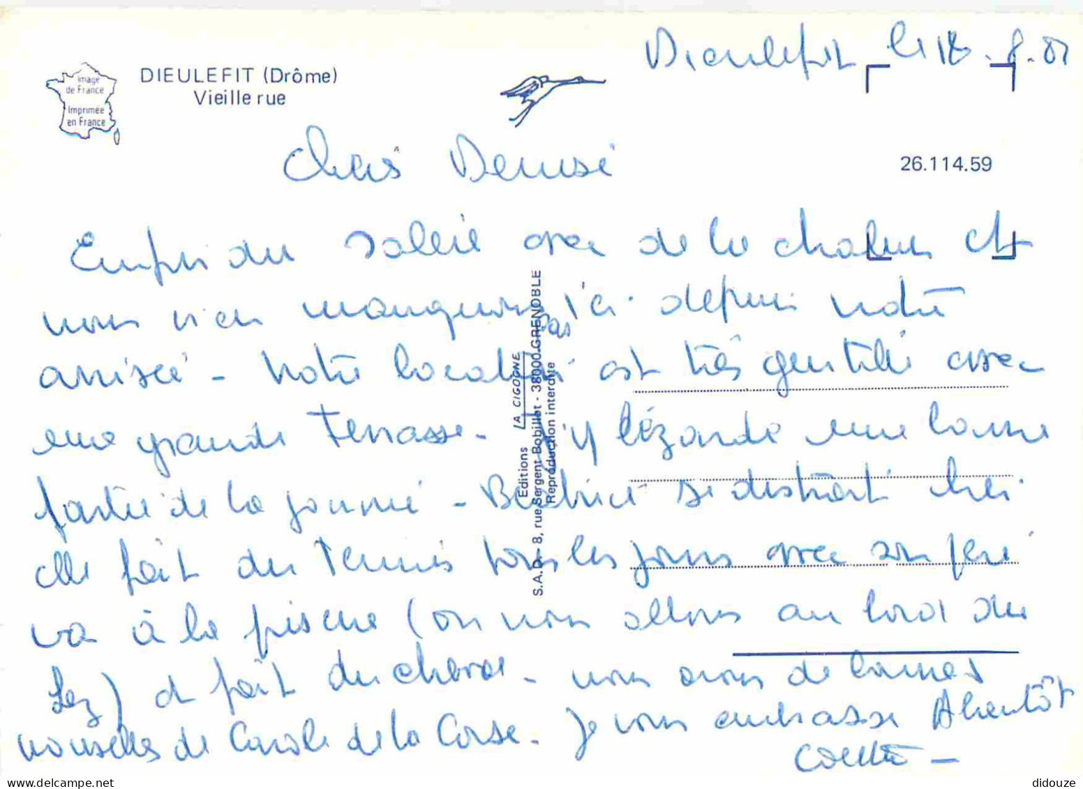 26 - Dieulefit - Vieille Rue - CPM - Voir Scans Recto-Verso - Dieulefit