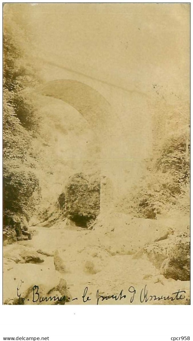 64 . N°41474.eaux Bonnes.carte Photo.le Pont - Eaux Bonnes