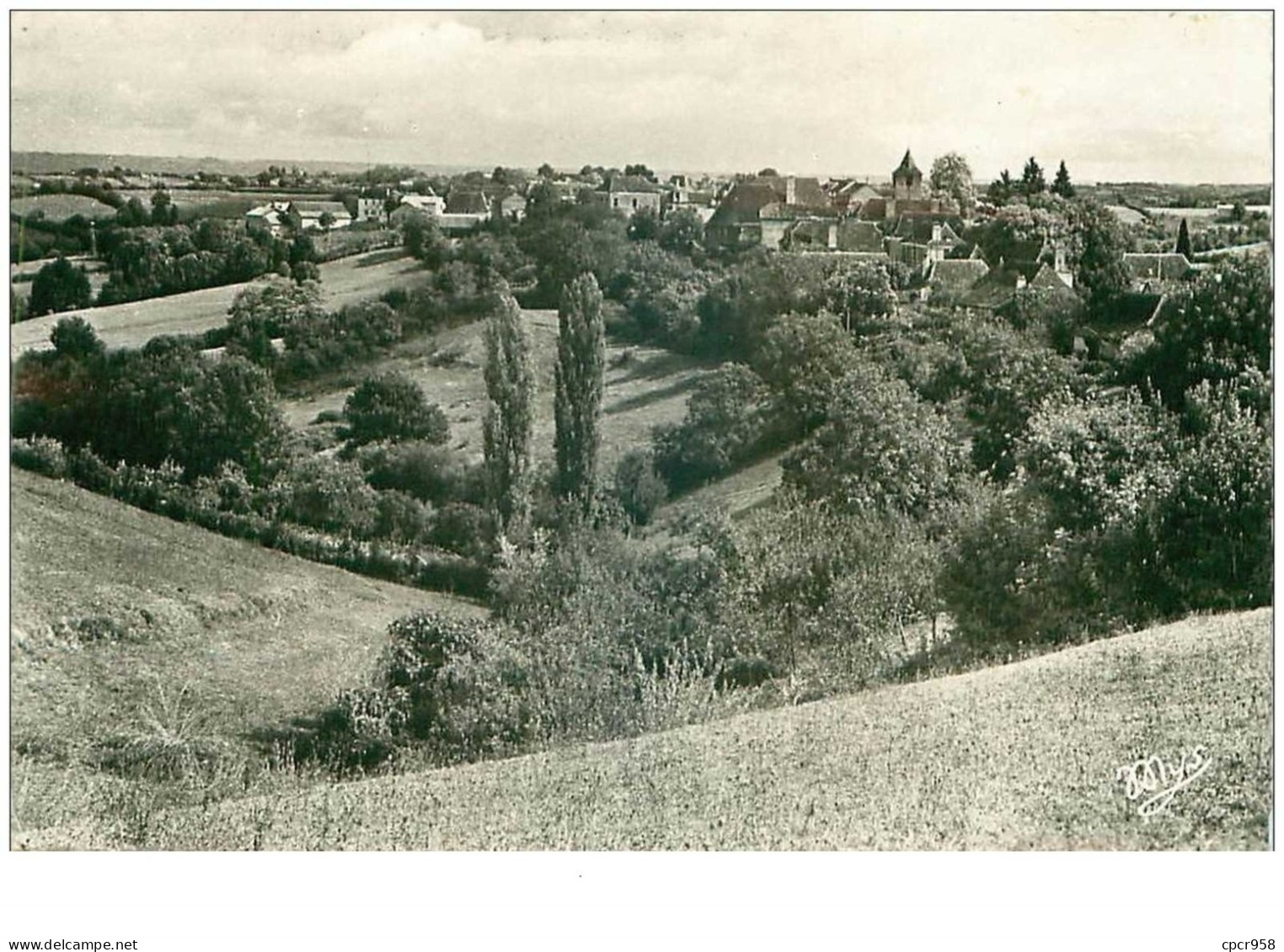 64.ARTHEZ DE BEARN.n°30877.VUE GENERALE COTE NORD.CPSM - Arthez De Bearn