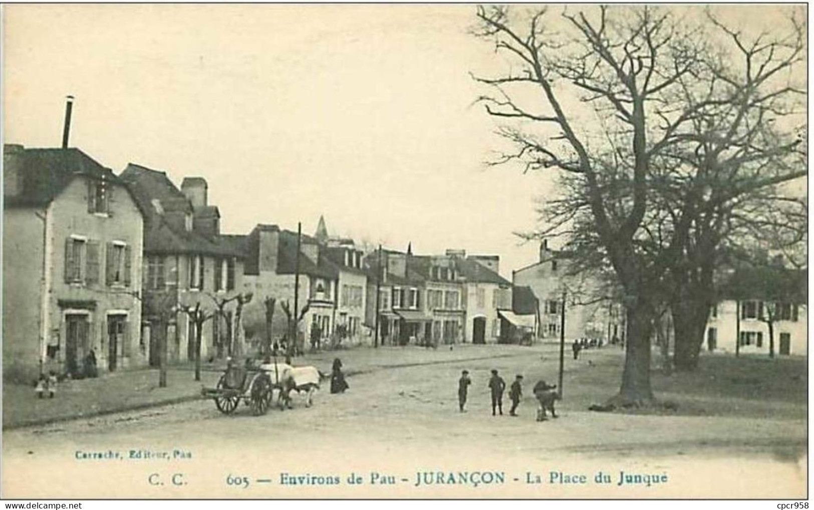 64.JURANCON.ENVIRONS DE PAU.LA PLACE DU JUNQUE - Jurancon