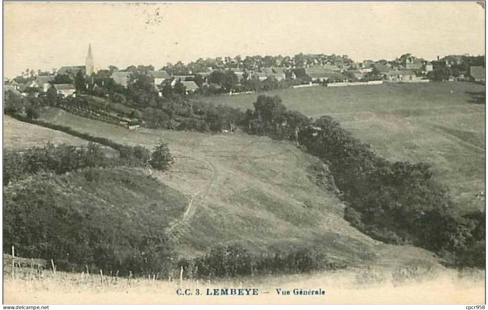 64.LEMBEYE.VUE GENERALE - Lembeye