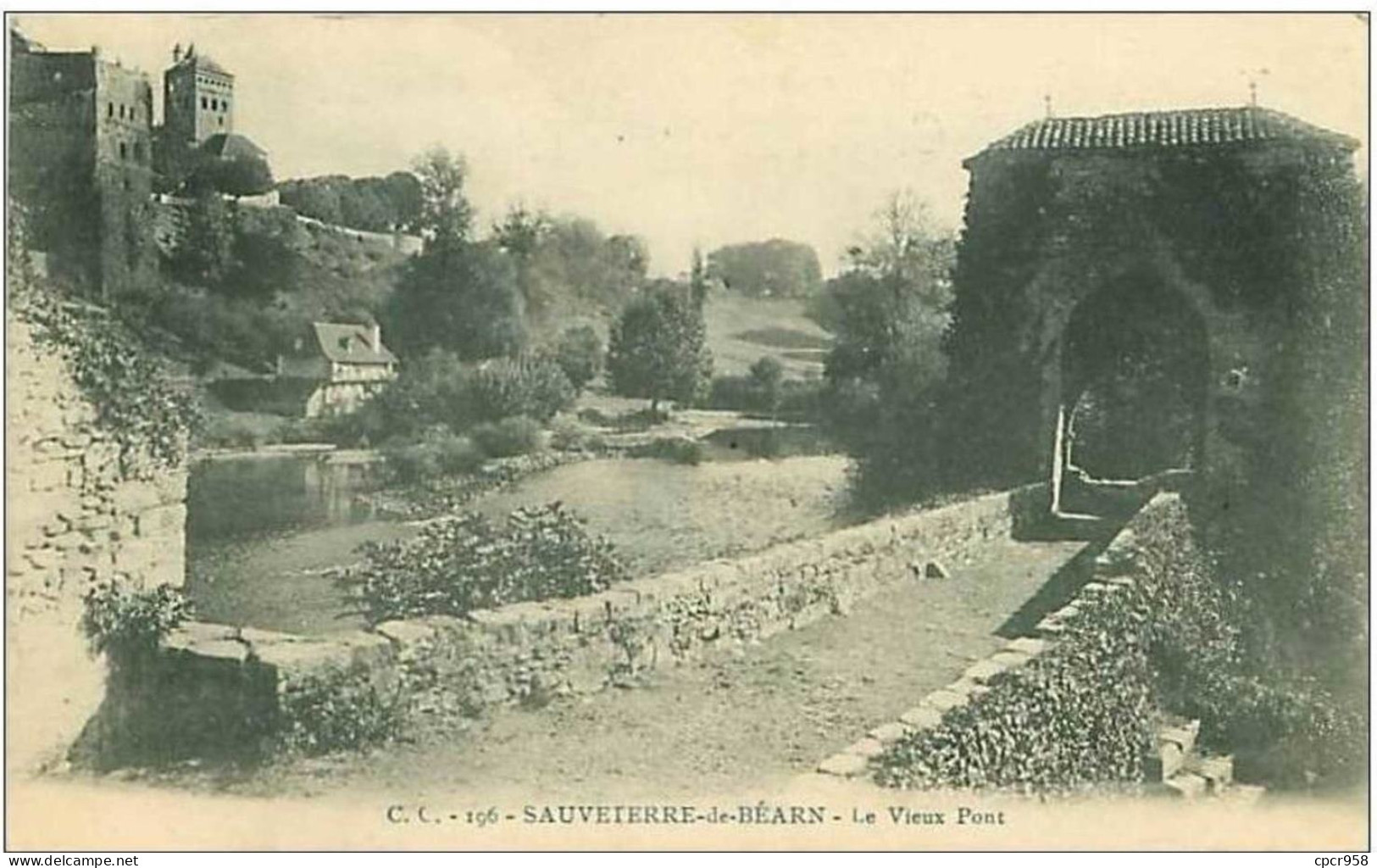 64.SAUVETERRE DE BEARN.LE VIEUX PONT - Sauveterre De Bearn