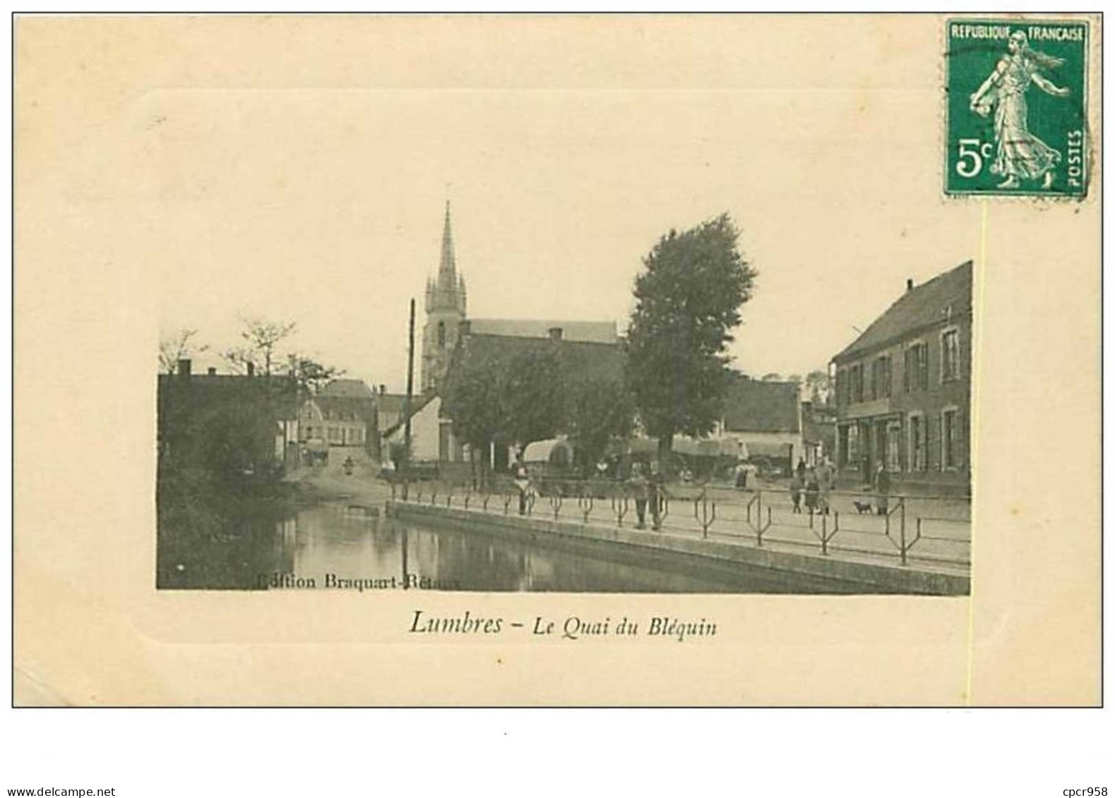 62.LUMBRES.n°6845.LE QUAI DU BLEQUIN - Lumbres