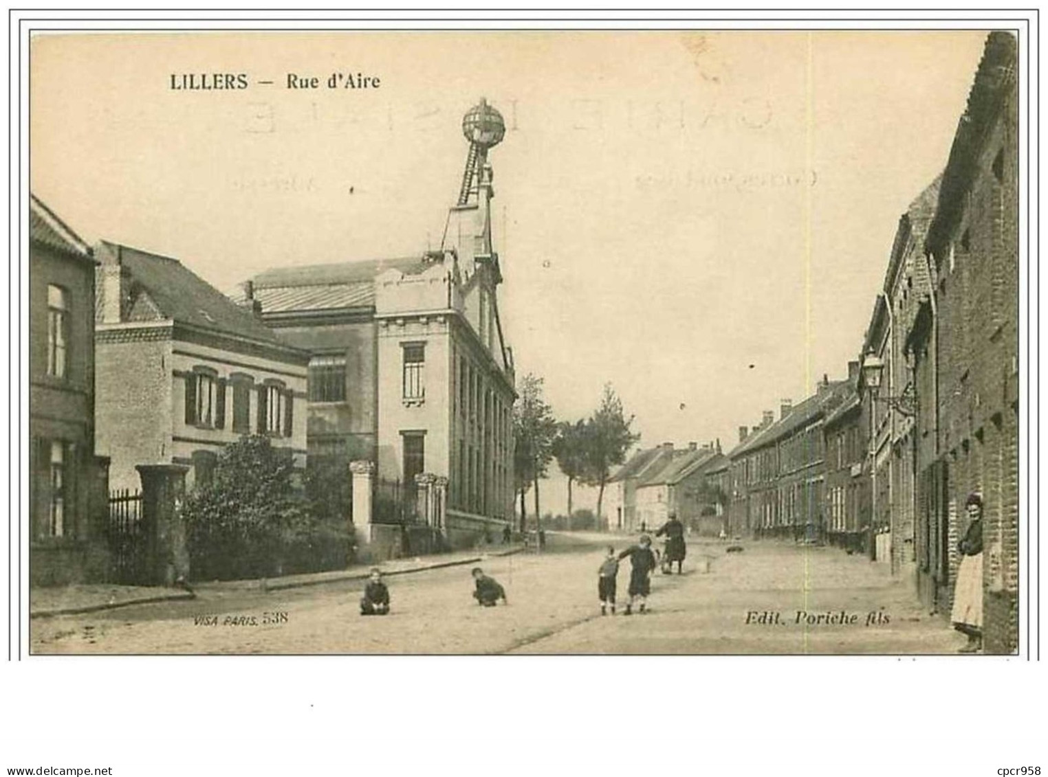 62.LILLERS.RUE D'AIRE - Lillers