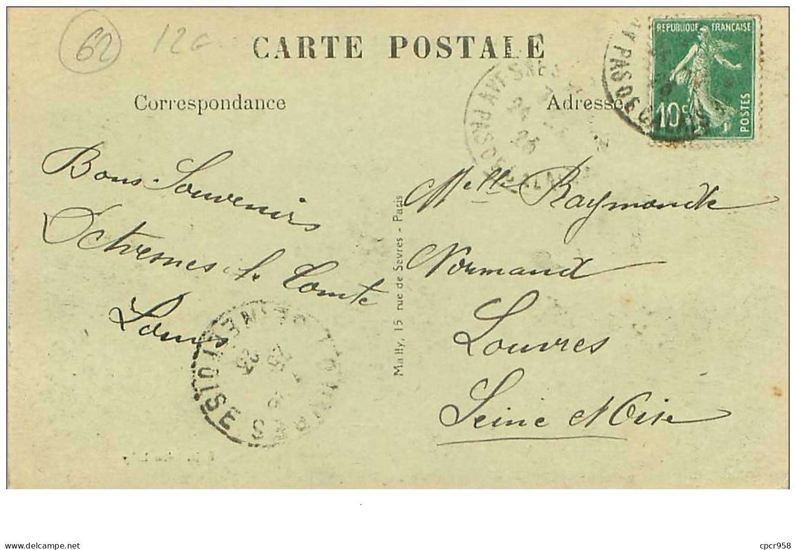 62 . N°41022 .avesnes Le Comte. Grande Rue - Avesnes Le Comte