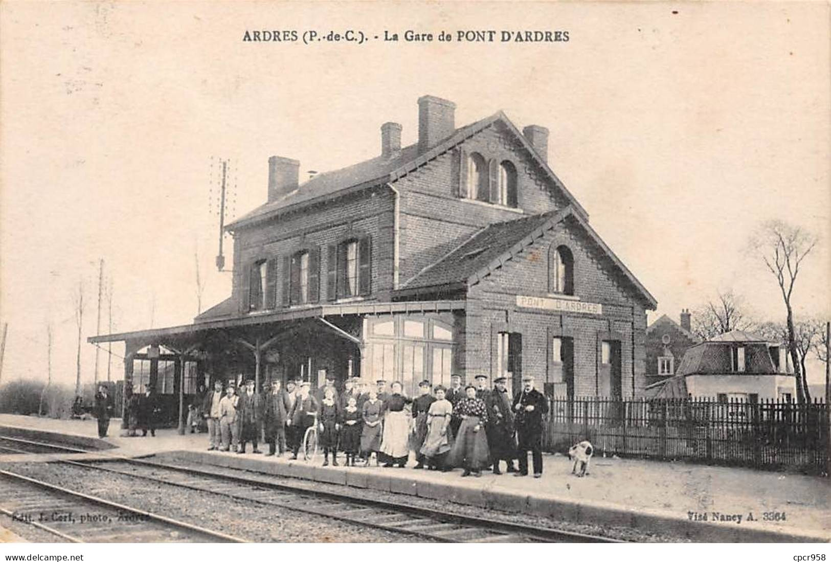 62.AM17346.Ardres.Gare De Pont D'Ardres - Ardres