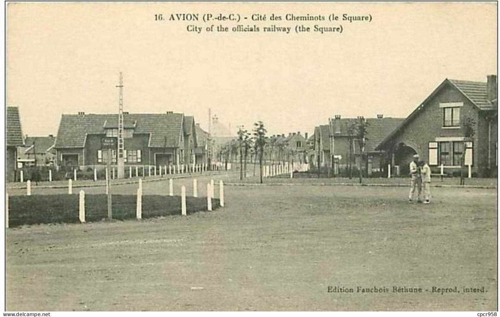 62.AVION.CITE DES CHEMINOTS (LE SQUARE).RARE - Avion