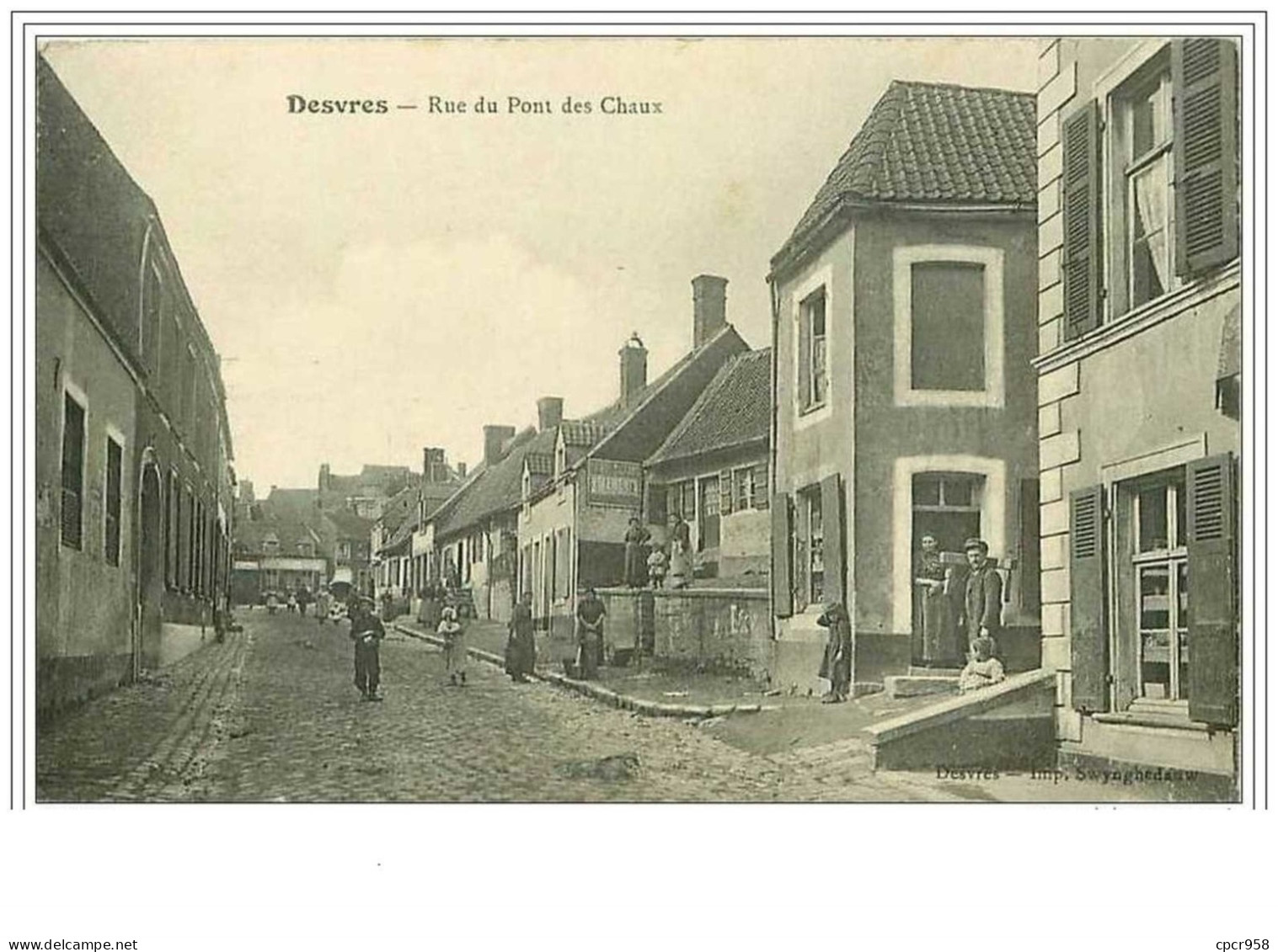 62.DESVRES.RUE DU PONT DES CHAUX - Desvres