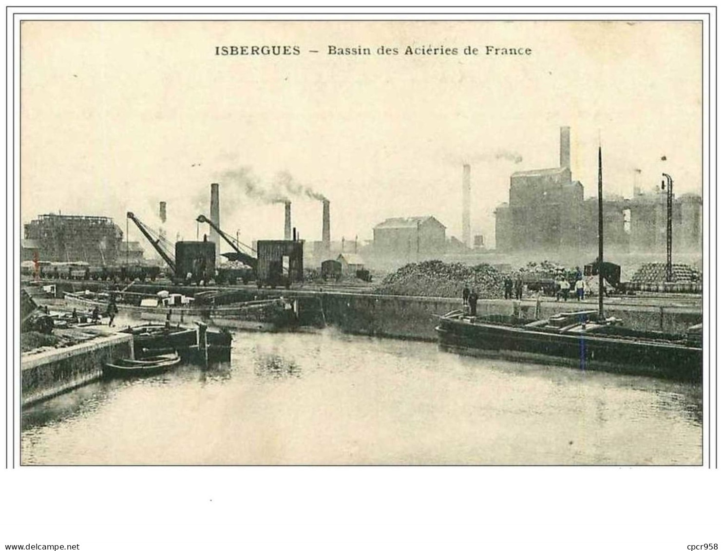 62.ISBERGUES.BASSIN DES ACIERIES DE FRANCE - Isbergues