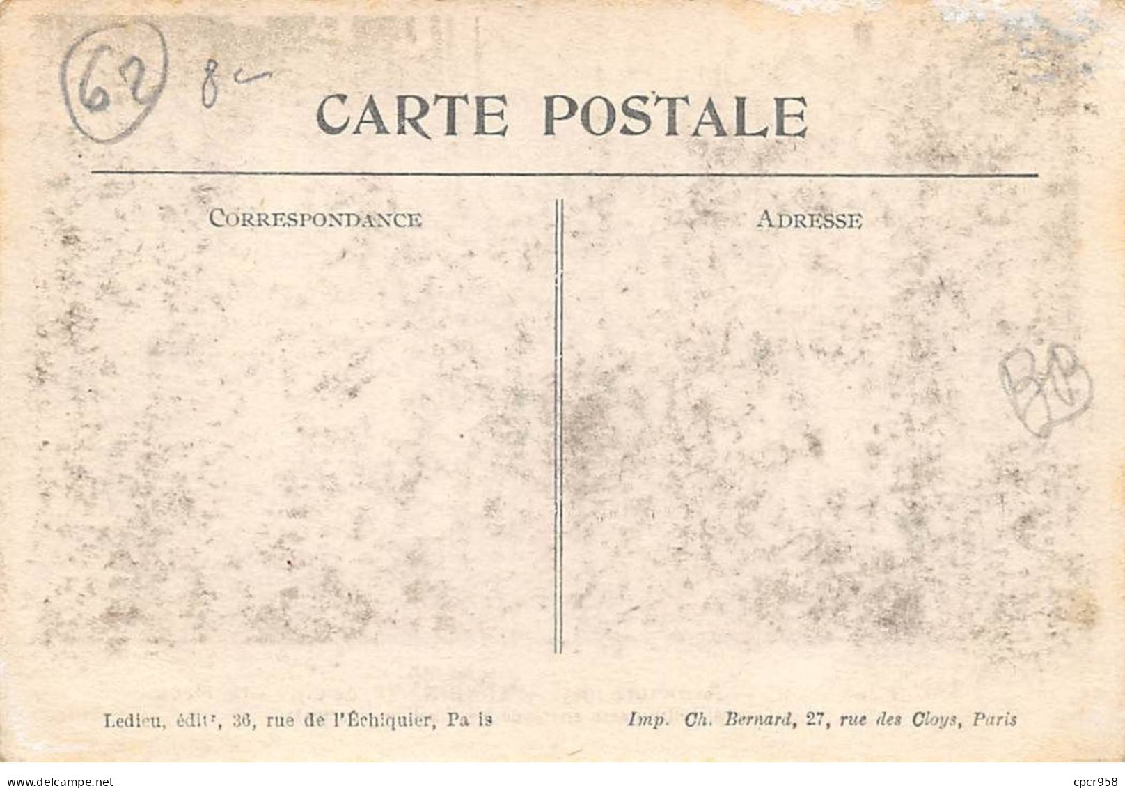 62 - AUBIGNY - SAN30833 - La Place - Le Général Joffre Passe En Revue Les Fusillers Marins - Guerre 1914-15 - Aubigny En Artois