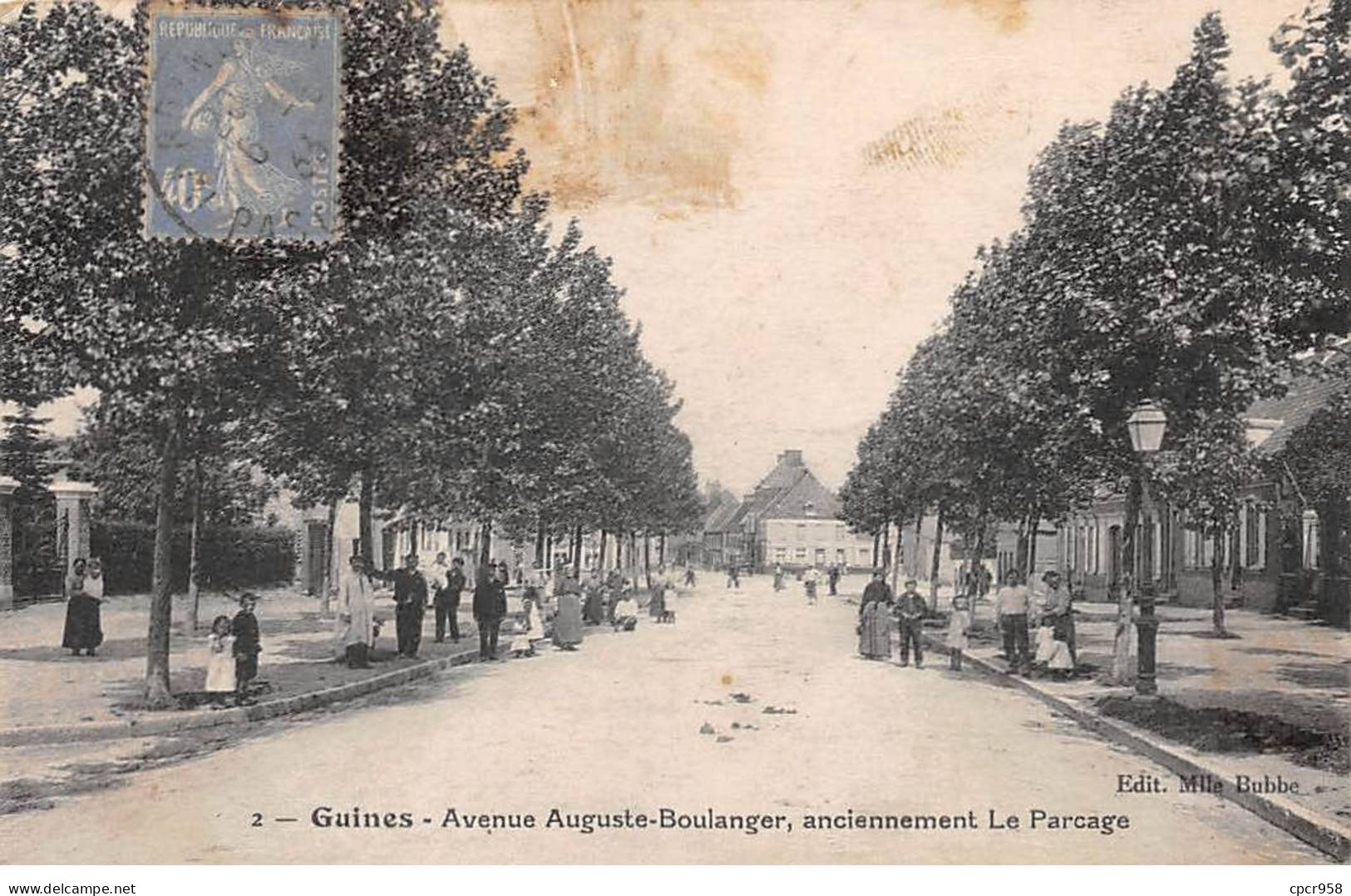 62 - Guides - SAN20874 - Avenue Auguste Boulanger - Anciennement Le Parcage - Guines