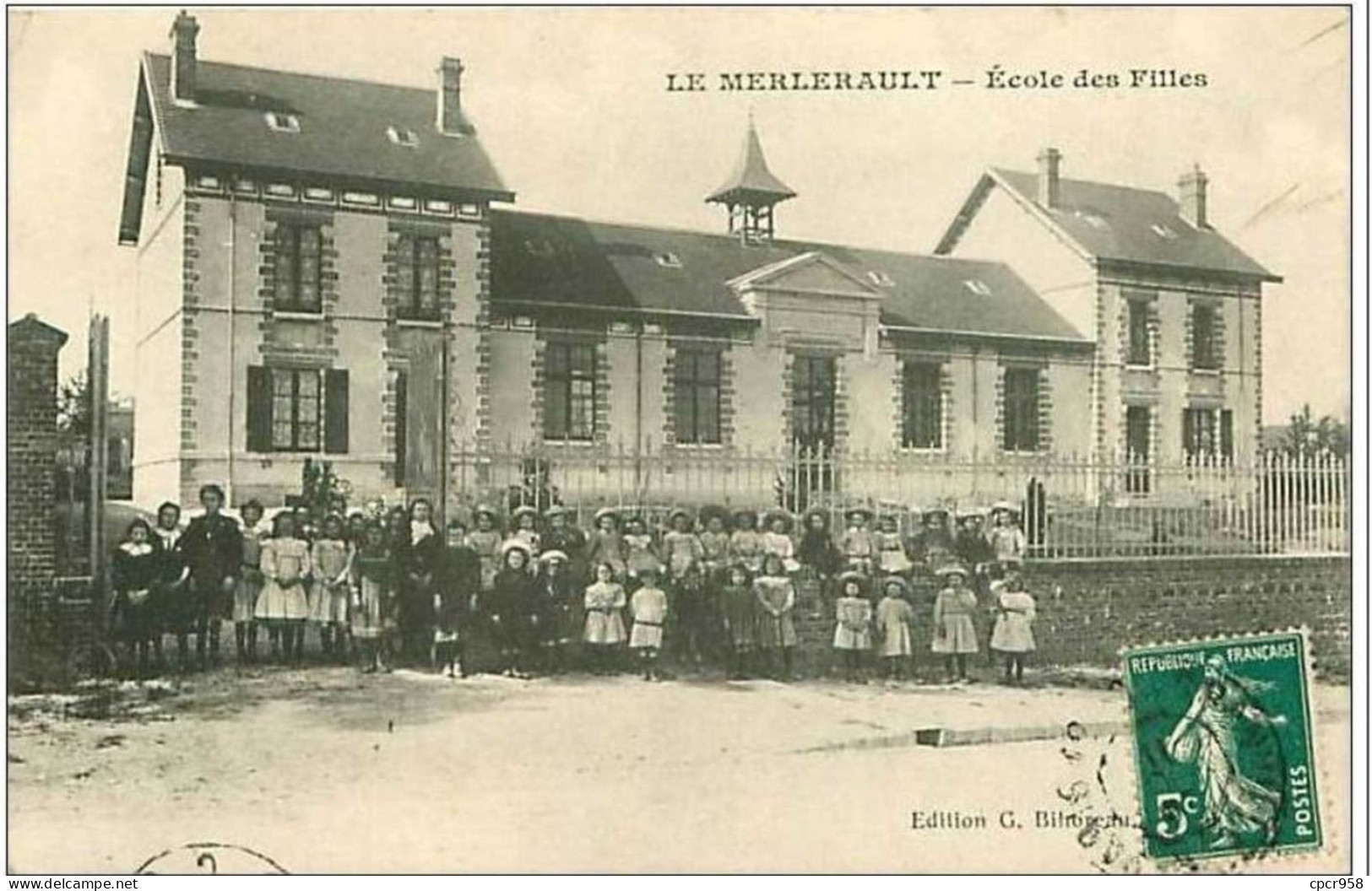 61.LE MERLERAULT.ECOLE DES FILLES - Le Merlerault