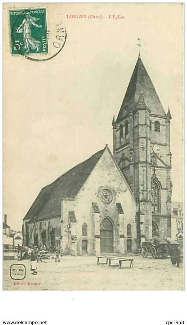 61.LONGNY.n°17.L'EGLISE - Longny Au Perche