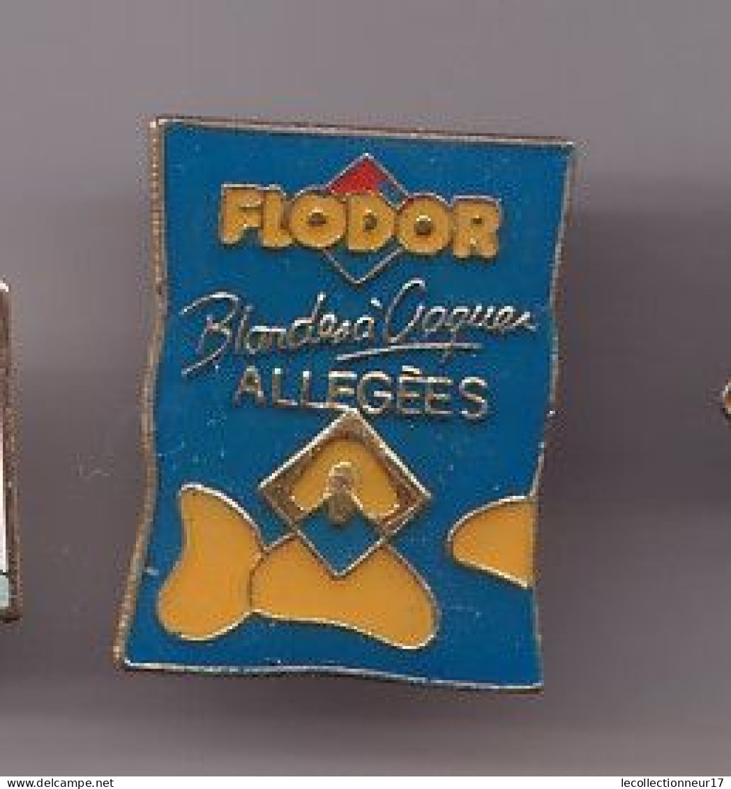 Pin's Flodor Les Chips Blondes à  Croquer Allégées Réf 1253 - Levensmiddelen