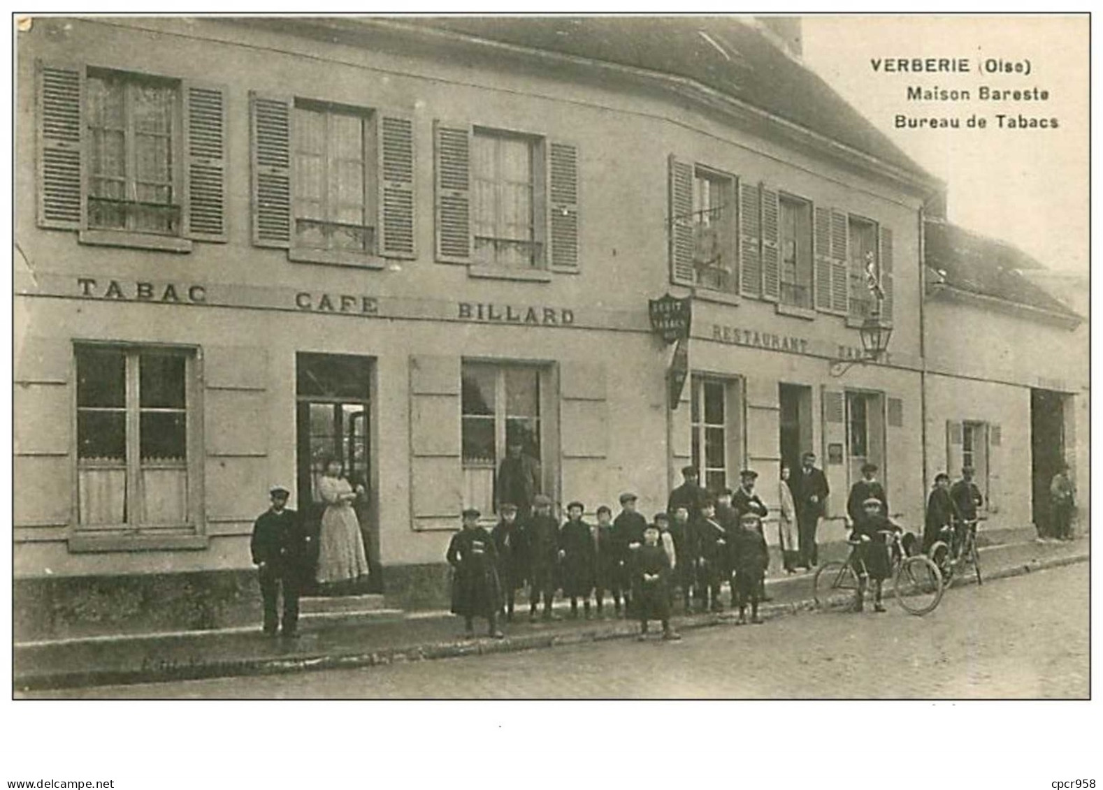 60.VERBERIE.MAISON BARESTE.BUREAU DE TABACS - Verberie