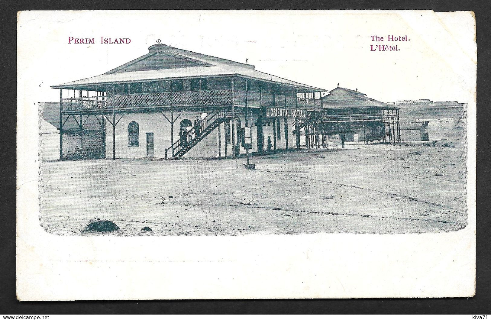 ISLANDE "  PERIM - L'Hôtel "  1903 - Island