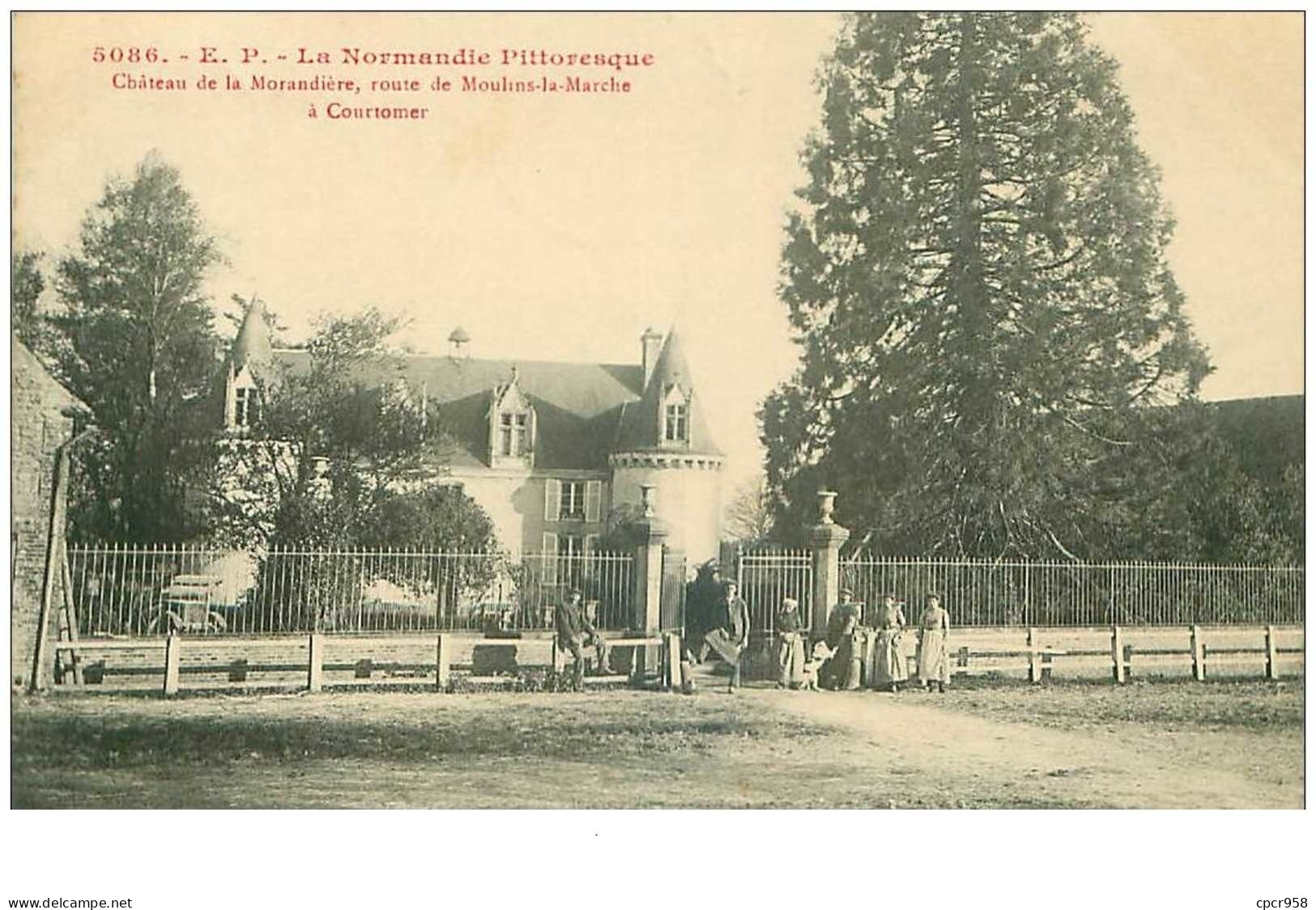 61 . N°35862.courtomer.chateau De La Morandiere - Courtomer