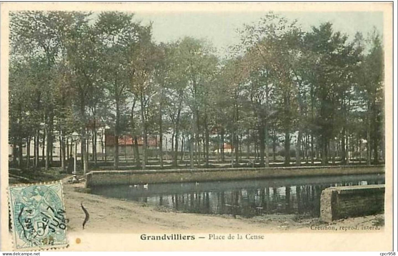 60.GRANDVILLIERS.PLACE DE LA CENSE - Grandvilliers