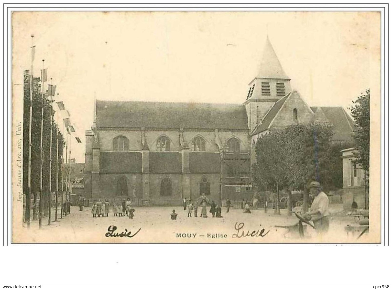 60.MOUY.EGLISE - Mouy