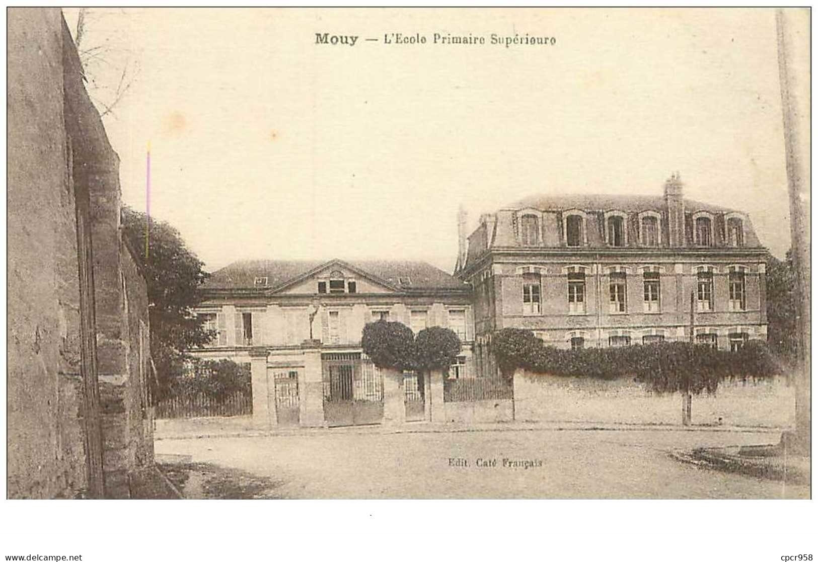 60.MOUY.n°19003.ECOLE PRIMAIRE SUPERIEURE. - Mouy