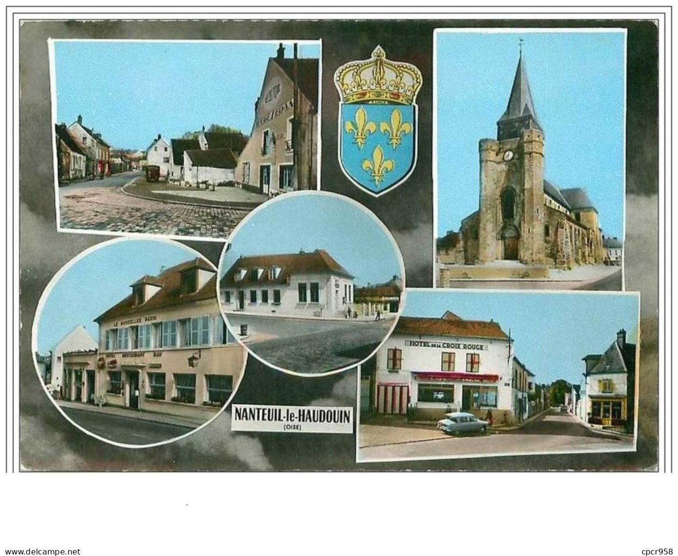 60.NANTEUIL LE HAUDOUIN.CPSM - Nanteuil-le-Haudouin