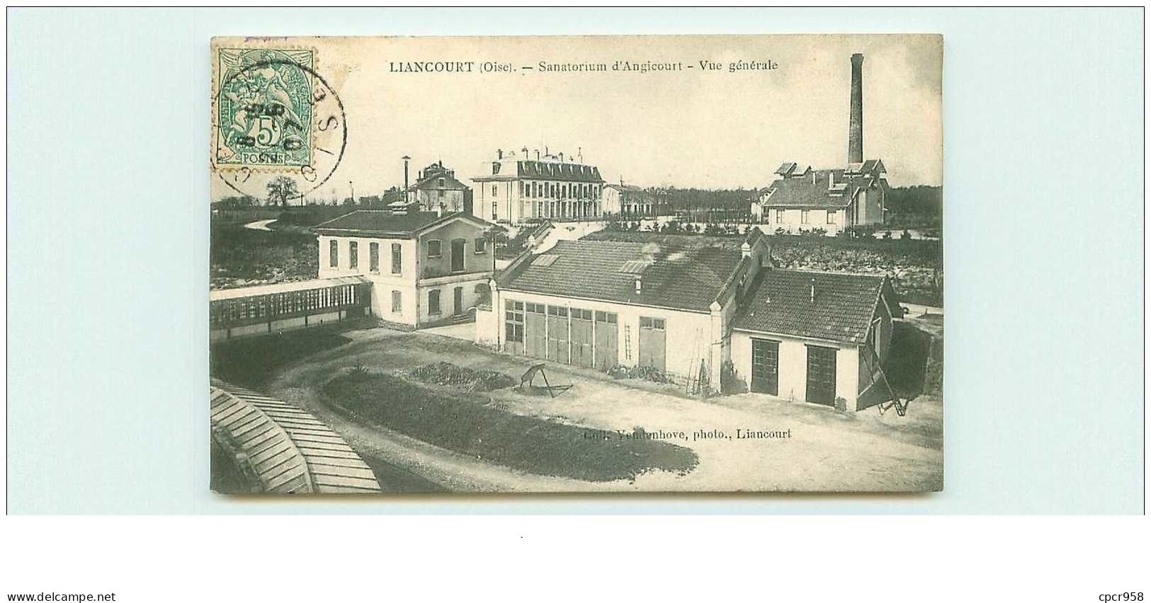 60 .n°39131 . Liancourt.lvue Generale.angicourt - Liancourt