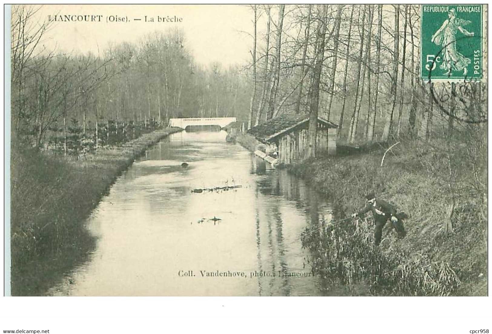 60 .n°39132 . Liancourt. La Breche.peche - Liancourt