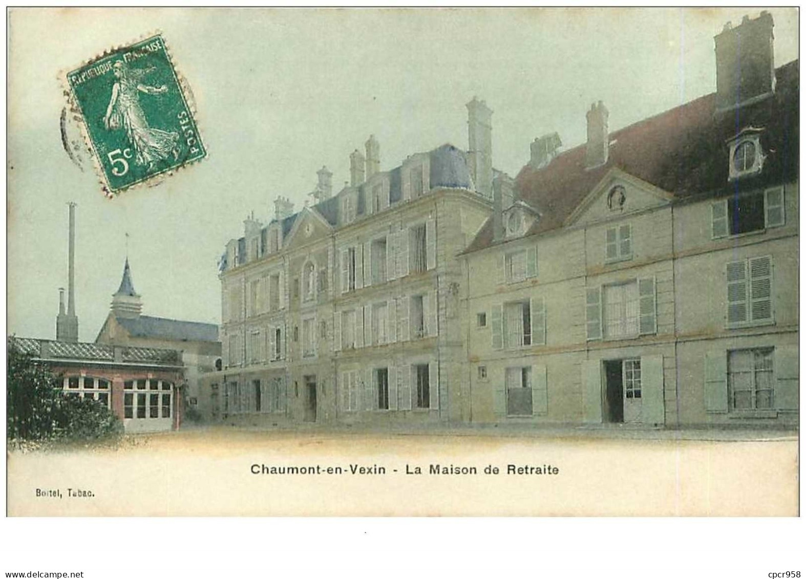 60.CHAUMONT EN VEXIN.n°8192.LA MAISON DE RETRAITE - Chaumont En Vexin