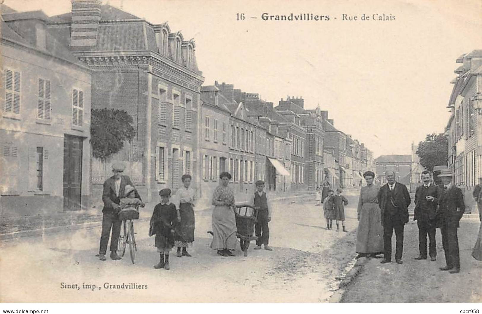 60 - Grandvilliers-  SAN21859 - Rue De Calais - Grandvilliers