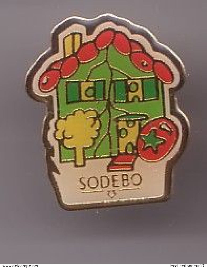 Pin's Sodébo La Maison Réf 670 - Lebensmittel