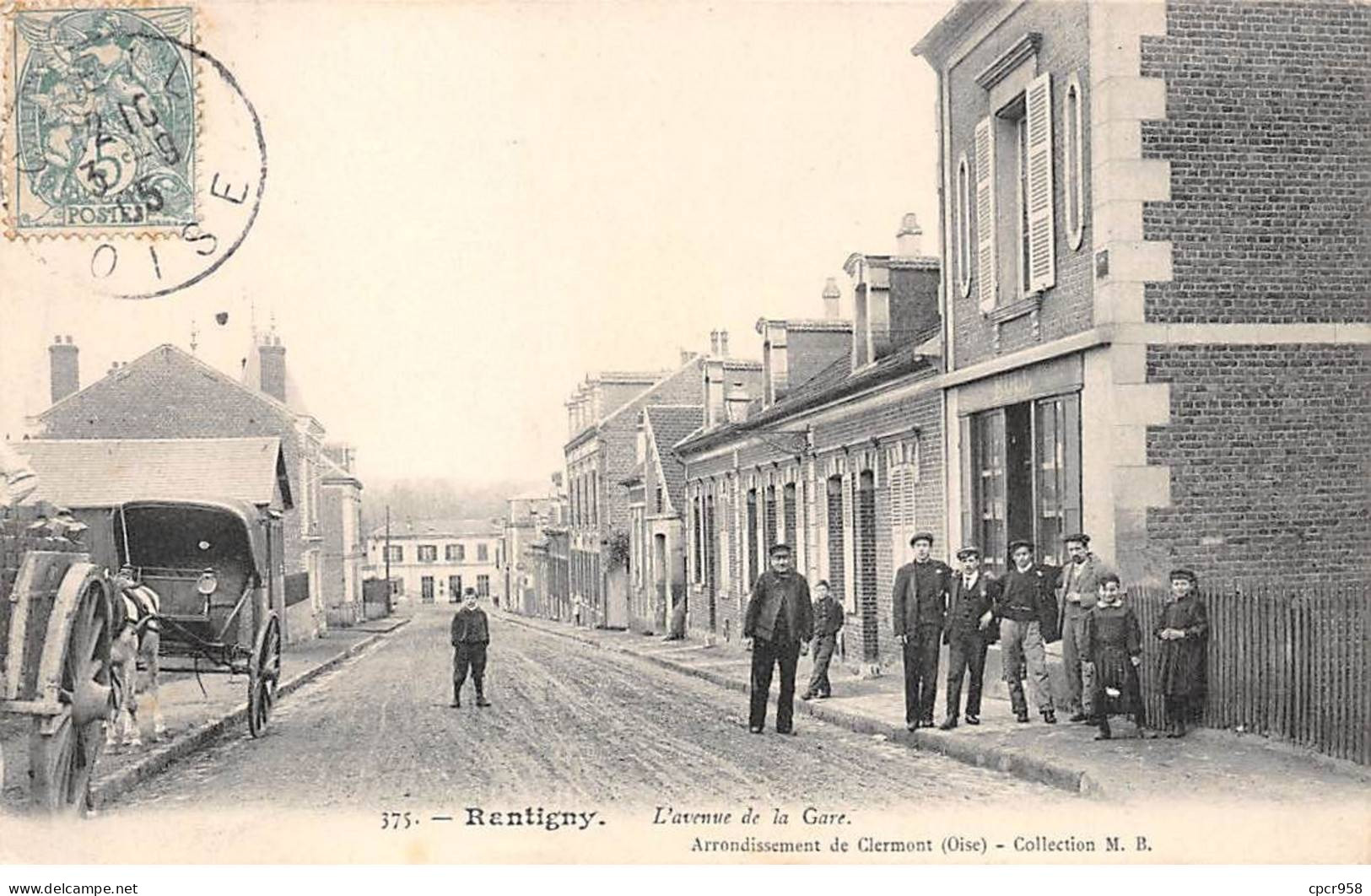 60 - Rantigny -  SAN21846 - L'Avenue De La Gare - Rantigny