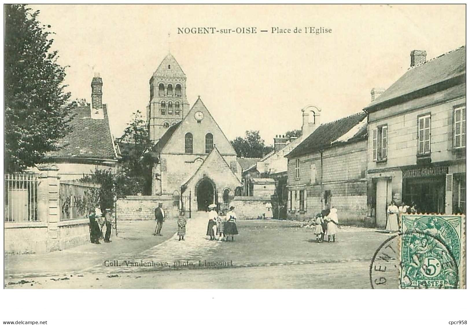 60 . N°37831.nogent Sur Oise.place De L Eglise - Nogent Sur Oise