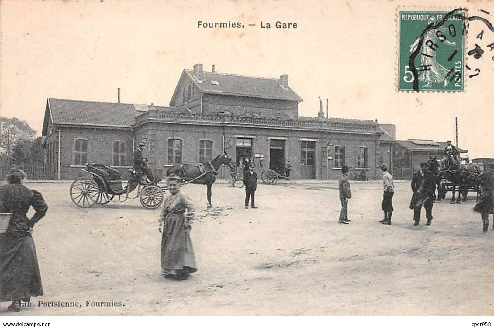 59.AM18805.Fourmies.La Gare - Fourmies