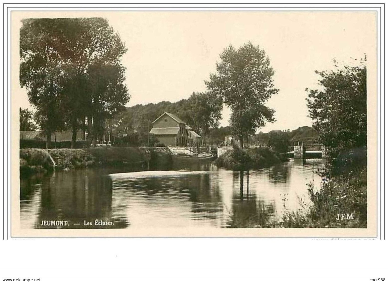 59.JEUMONT.LES ECLUSES - Jeumont