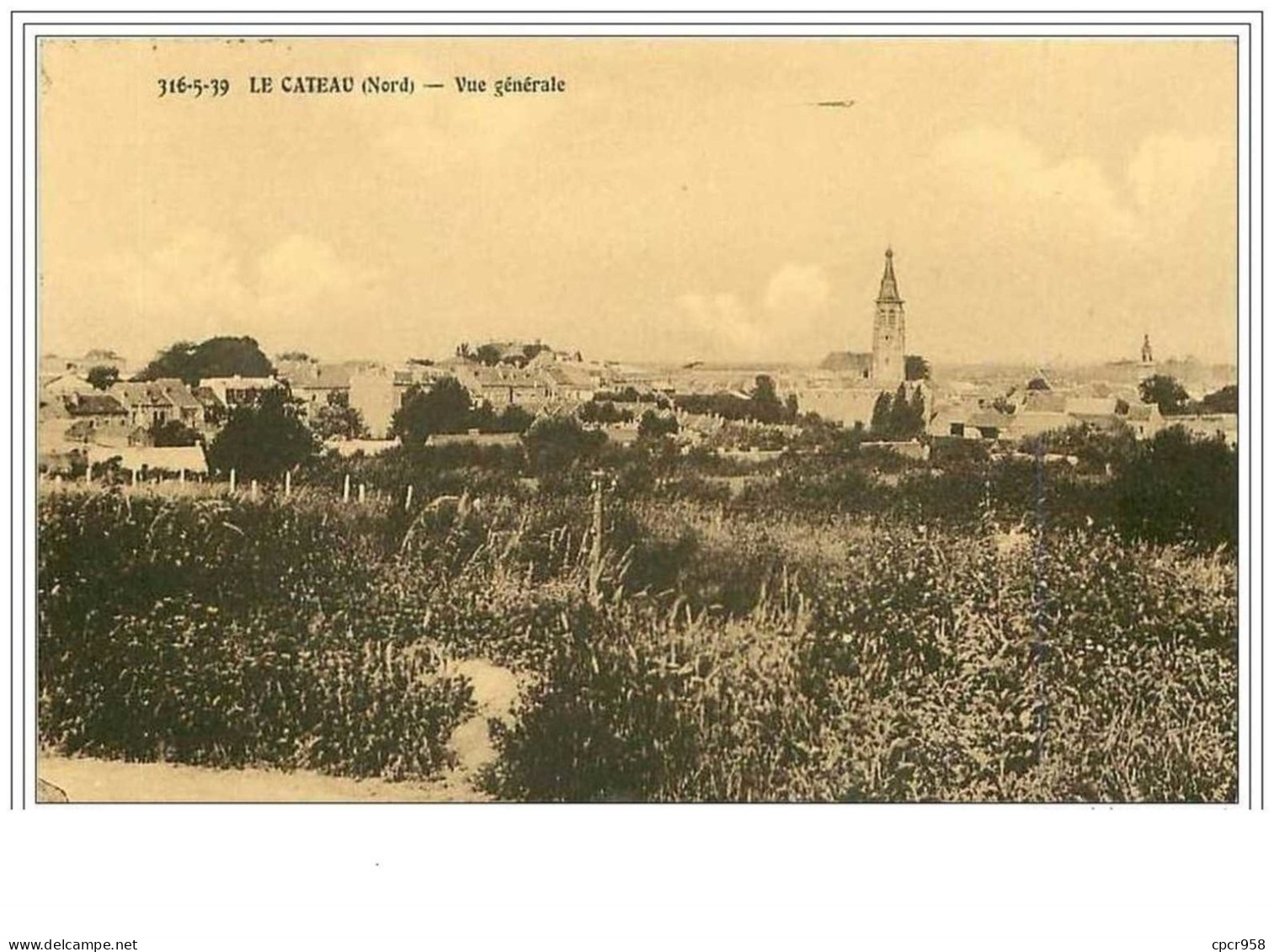 59.LE CATEAU.VUE GENERALE - Le Cateau