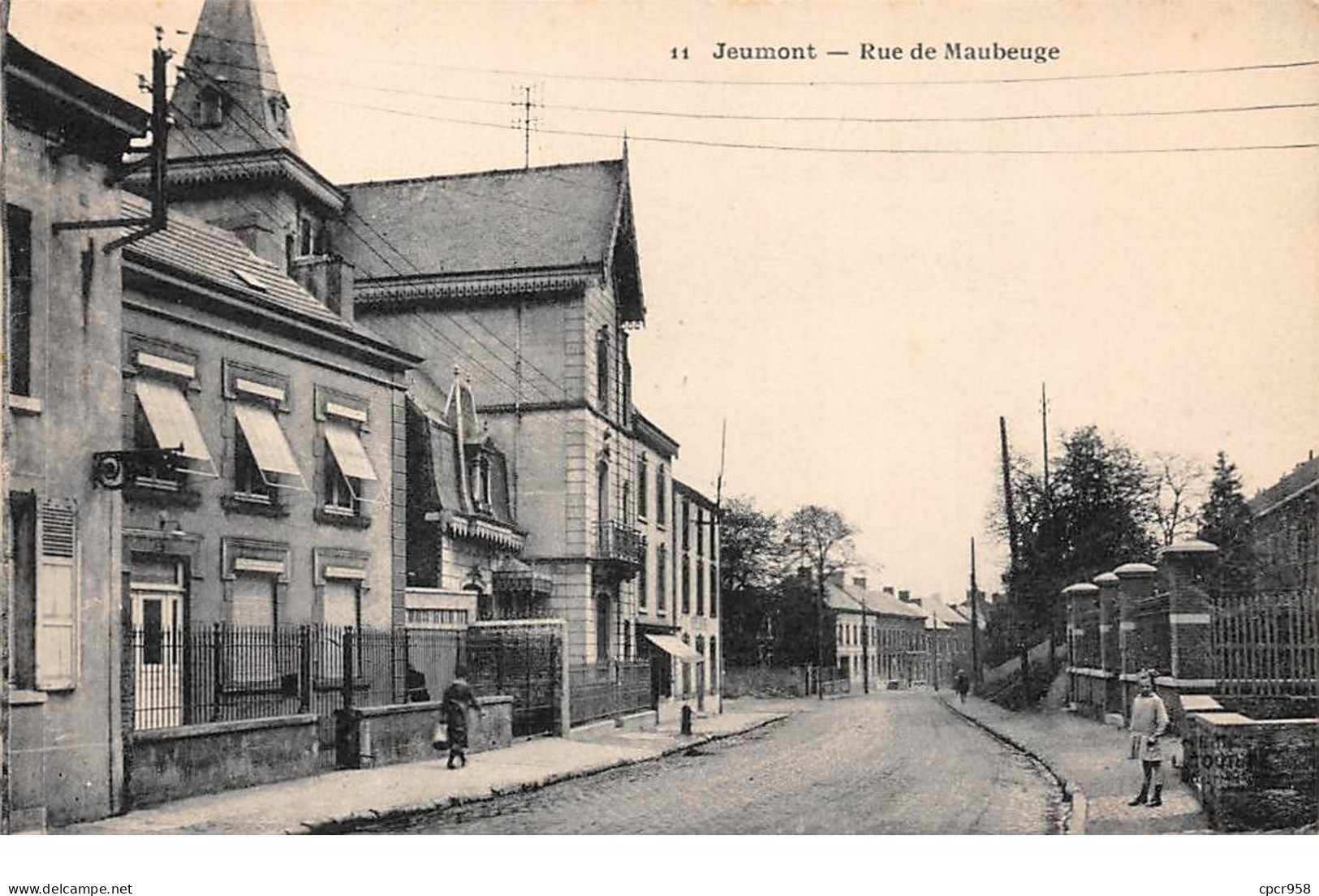 59 - N°111405 - Jeumont - Rue De Maubeuge - Jeumont