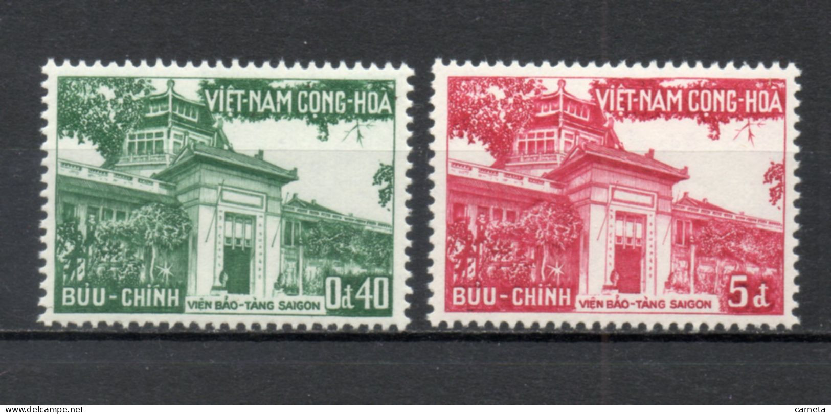 VIETNAM DU SUD   N° 104 + 105    NEUFS SANS CHARNIERE COTE 3.50€     MUSEE - Vietnam