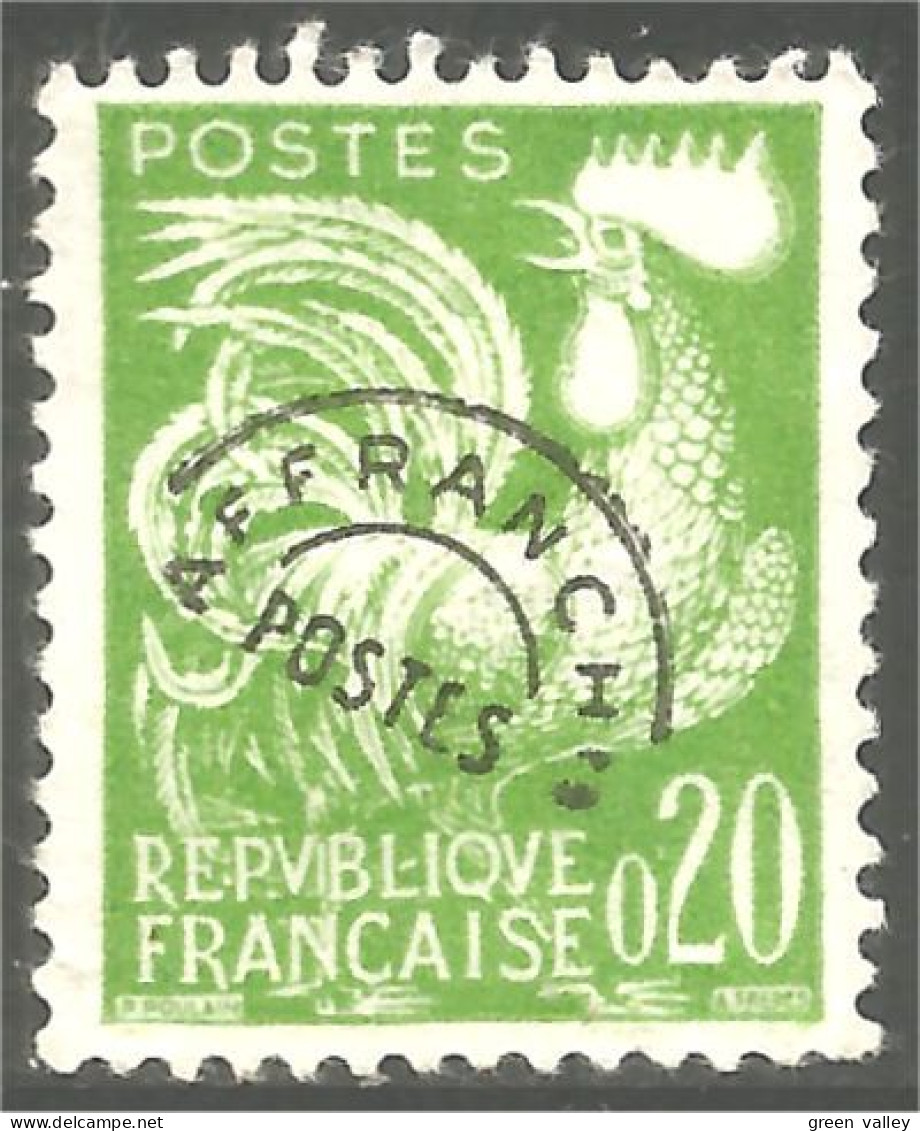 330 France Yv 119 Coq Gaulois 20c Préoblitéré Precancel (50) - 1953-1960