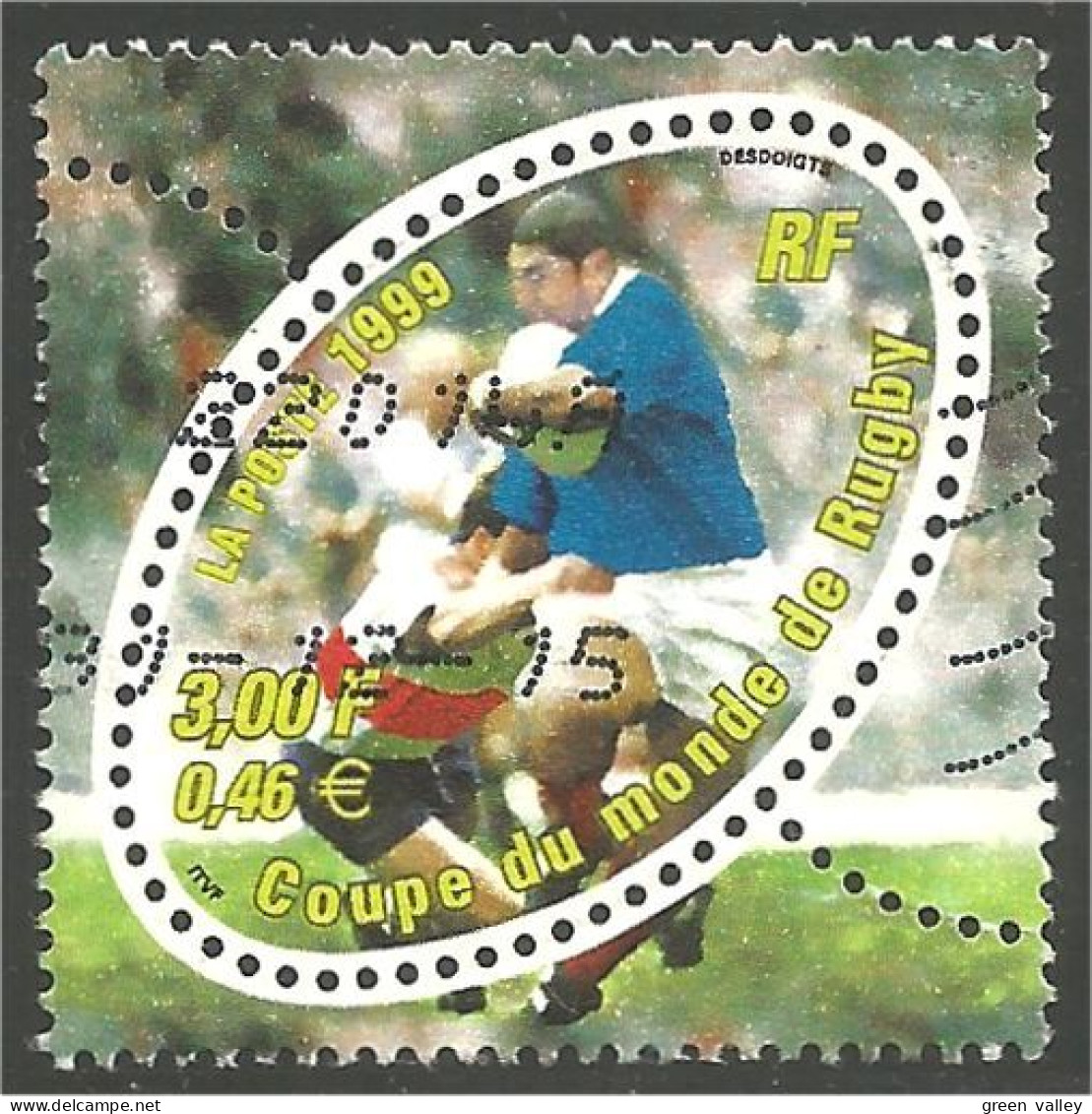 329 France Yv 3280 Rugby (675) - Rugby