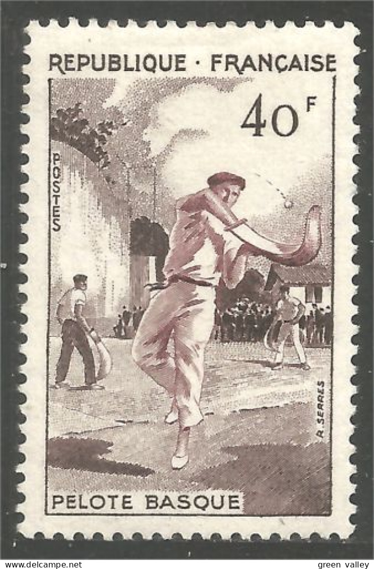 329 France Yv 1073 Pelote Basque Très Beau MH * Neuf Légère Trace (654) - Unused Stamps