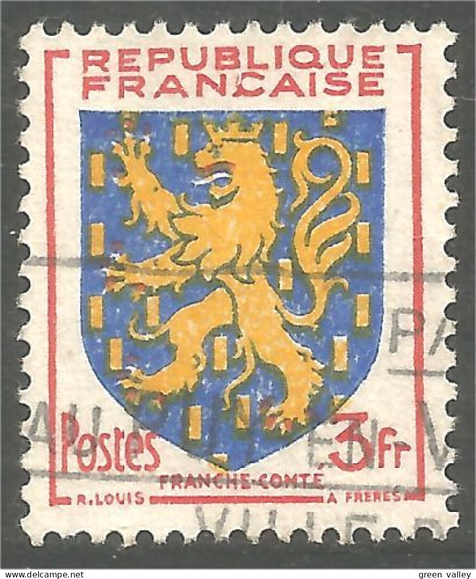 329 France Armoiries Coat Arms Lion Lowe Leone (565a) - Stamps